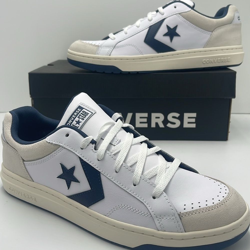 Converse Men’s Sneakers A10124C
PRO BLAZE CLASSIC OX WHITE/NAVY/VAPOROUS GRAY - Picture 14 of 16
